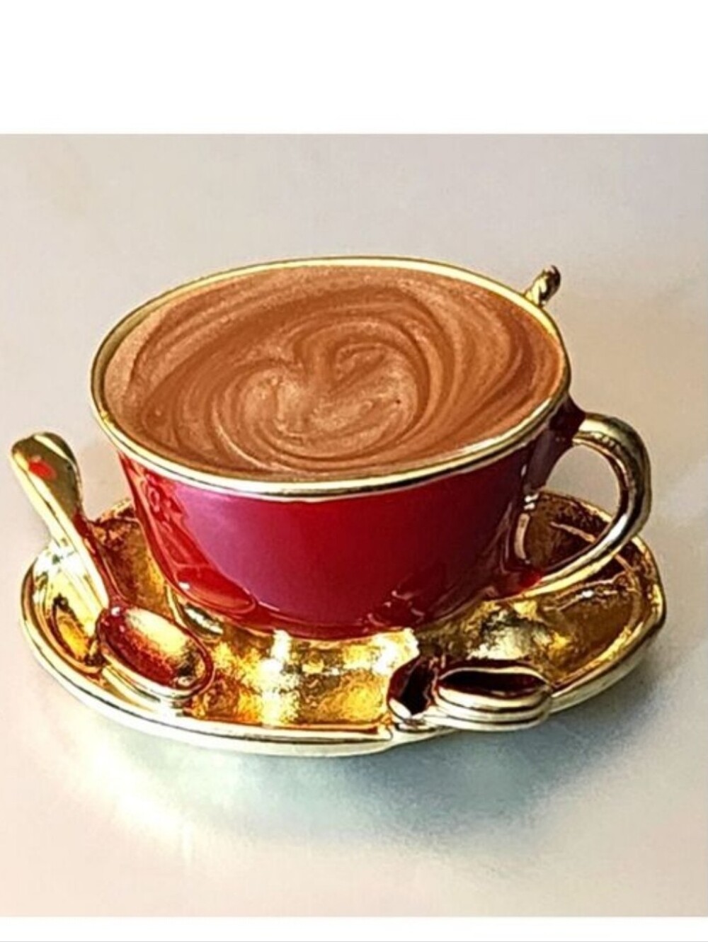 Coffee House  Brooch Coffee Cup Coffee Lover